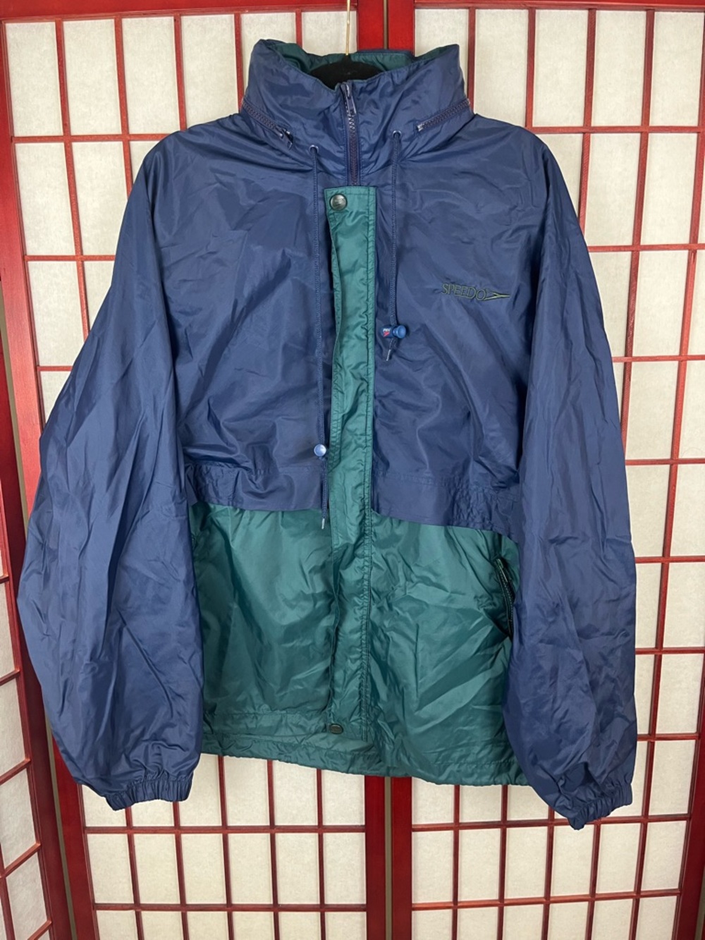 Vintage Speedo 1996 Atlanta Olympic Windbreaker Hooded Jacket